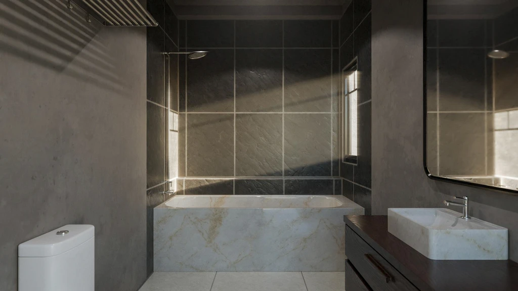 A finished bathroom renovation in Dublin