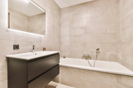 Finished renovated bathroom in Dublin