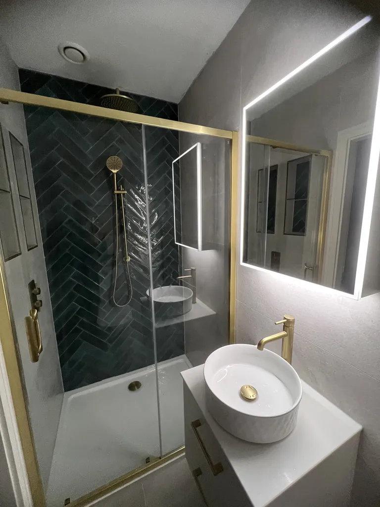 Finished renovated bathroom in Dublin